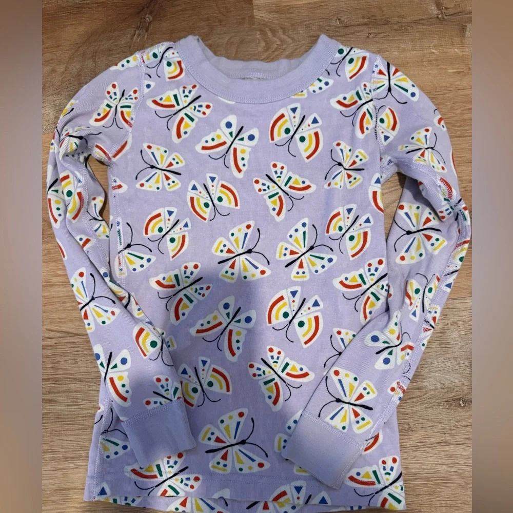Purple butterfly PJ set